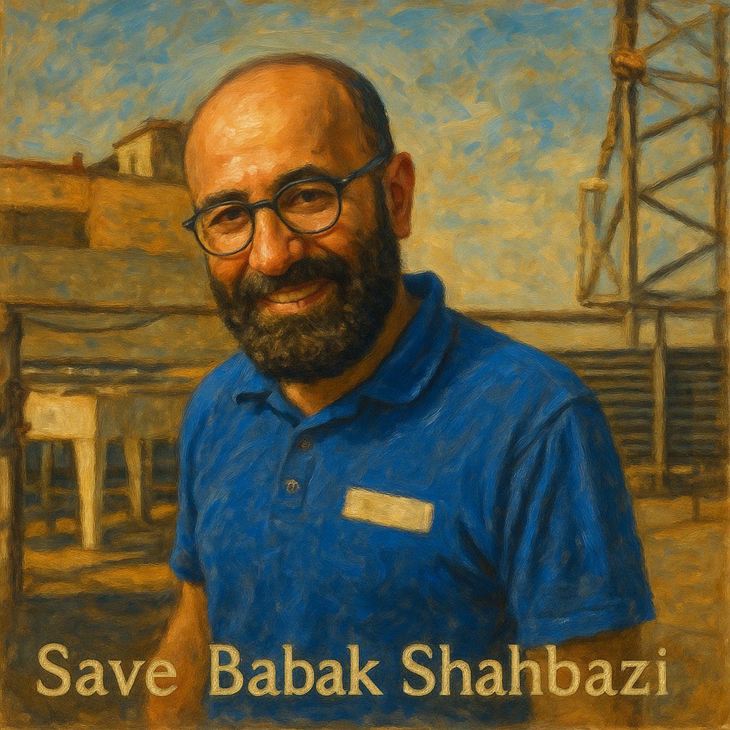 Babak Shahbazi’s retrial was rejected in less than 24h.
A working-class father, tortured &amp; framed for “spying for Israel.”
His death sentence is a political show, not justice.
<a href="/UNHumanRights/">UN Human Rights</a> <a href="/JasonMBrodsky/">Jason Brodsky</a>
#BabakShahbazi #StopExecutionsInIran