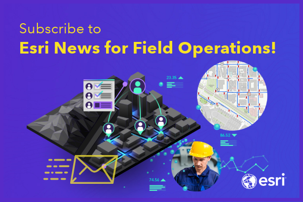 ArcGISApps's tweet image. Stay up-to-date on all things #FieldOperations! Discover #Esri product expert blogs and videos, field app user stories, and more to help equip your crews with the tools and resources they need to succeed in the field. 📱🗺️

Sign-up and learn more: ow.ly/Tf7P50WzxUY