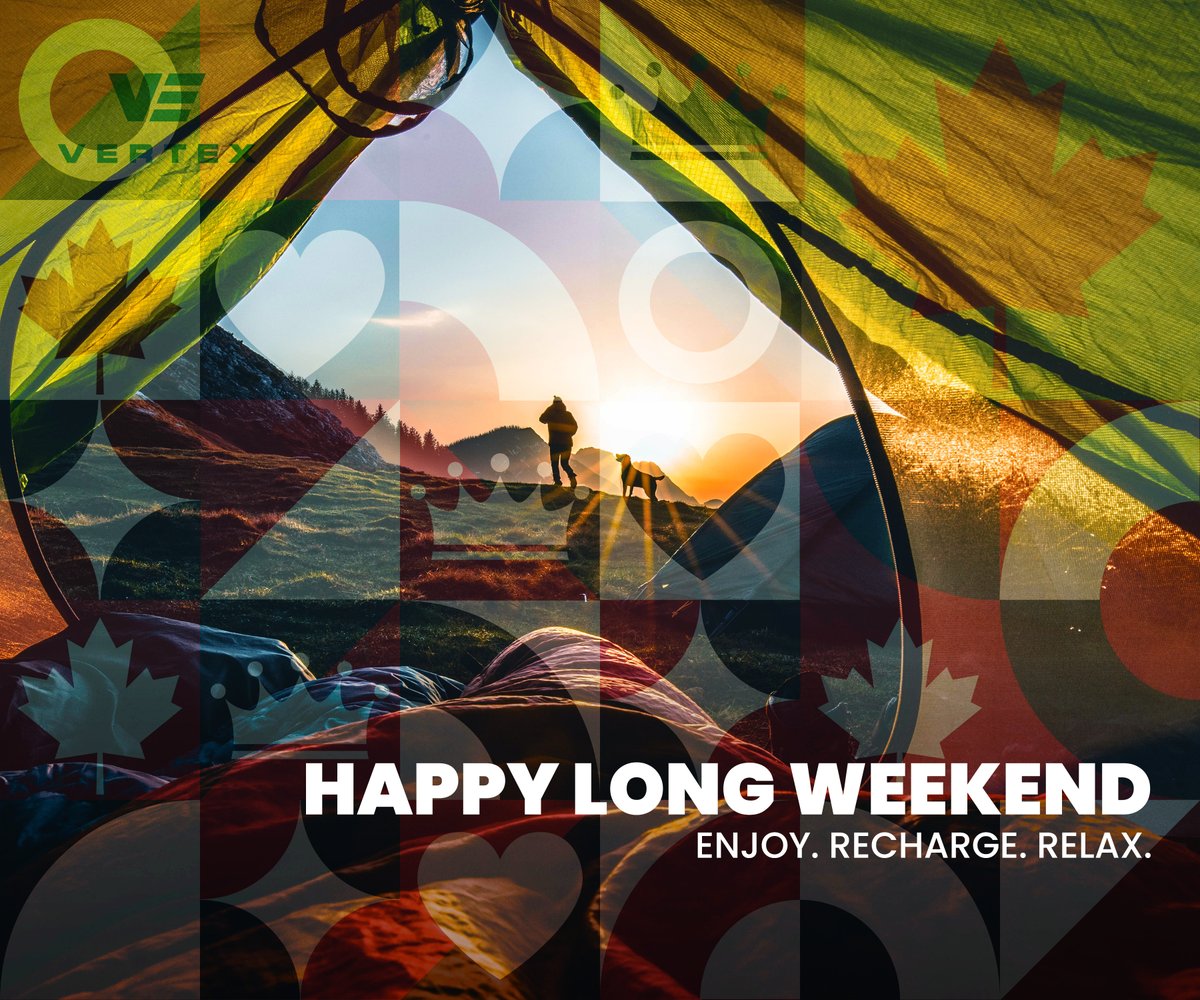 Vertex_Group's tweet image. Hope everyone had a great long weekend!
Whether you spent it relaxing, exploring or connecting with loved ones, we hope you enjoyed every moment and stayed safe.

#LongWeekendRecap #GratefulMoments #BackToIt #VertexLife