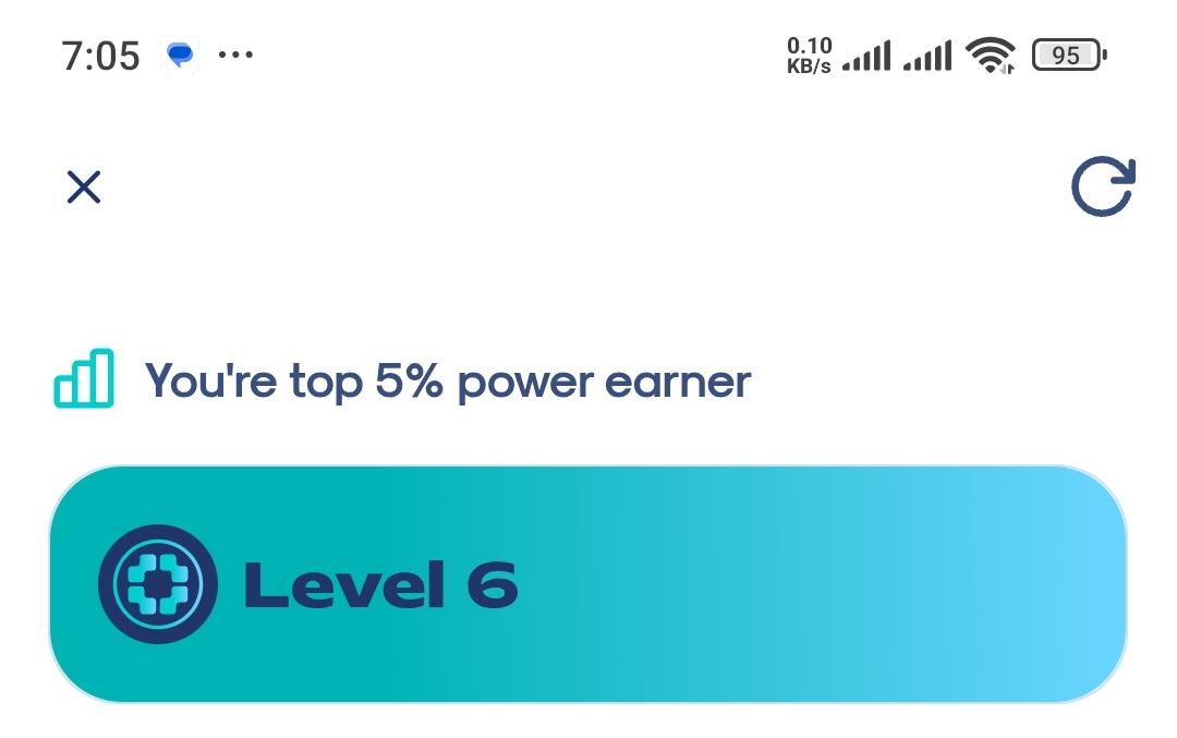 I'm a level 6 <a href="/billions_ntwk/">Billions</a> app user 
&amp; top 5% power earner 

What about you?