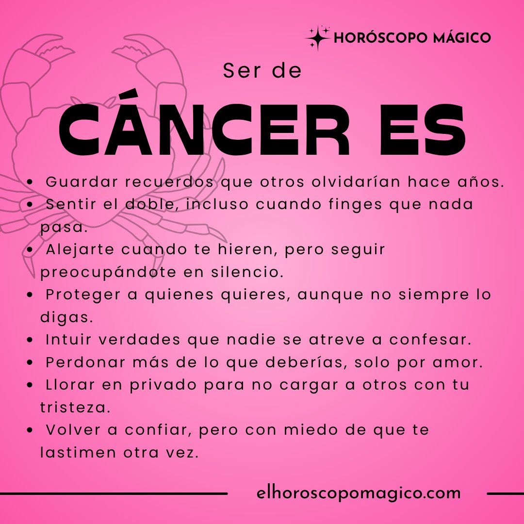 Cancer_HMagico's tweet photo. ♋ #cancer, hoy Martes 5 de Agosto, ¡Hoy tienes todo lo necesario para alcanzar tus metas! https://t.co/lTnWBT0Gfn