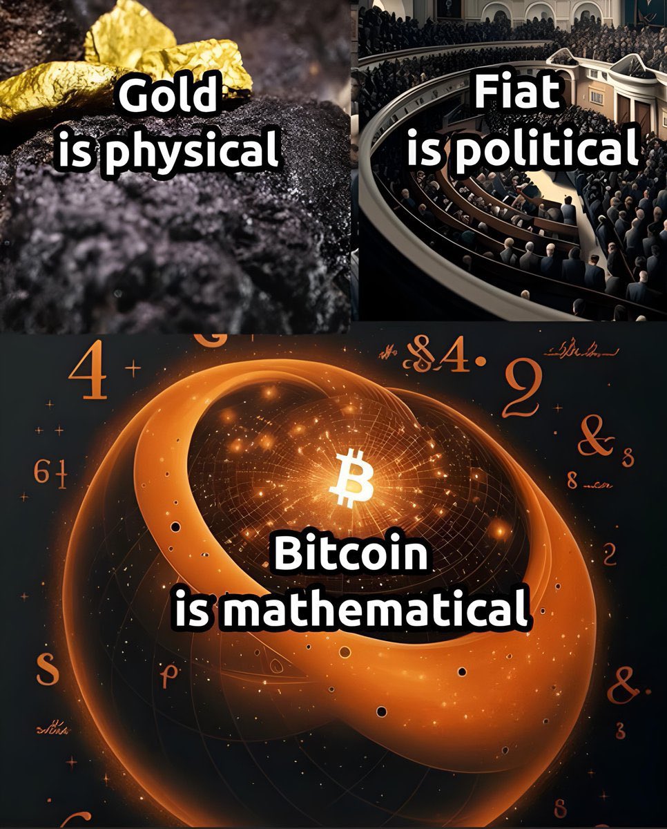 #Bitcoin is mathematical