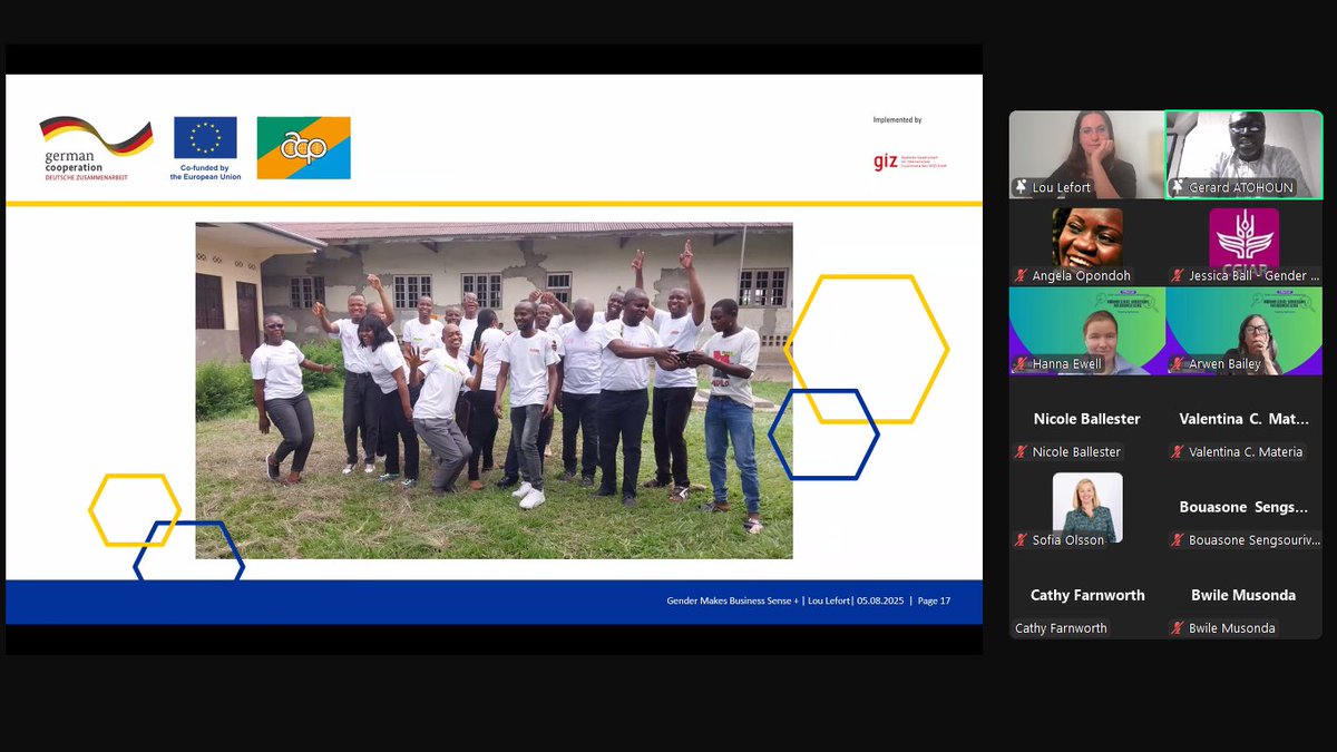I Learner I Trainer I Forex trader I Blogger (@angiethelearner) on Twitter photo Just attended the #GenderLens for Business Sense webinar—great insights on why gender inclusion = smart agribusiness! 🌱💼
Part of the lead-up to #AcceleratingEquality Conf in Cape Town, where I’ll present my poster!
🔗 gender.cgiar.org/events/webinar…
#AgriBusiness <a href="/CGIARgender/">CGIAR GENDER</a> Just attended the #GenderLens for Business Sense webinar—great insights on why gender inclusion = smart agribusiness! 🌱💼
Part of the lead-up to #AcceleratingEquality Conf in Cape Town, where I’ll present my poster!
🔗 gender.cgiar.org/events/webinar…
#AgriBusiness <a href="/CGIARgender/">CGIAR GENDER</a>