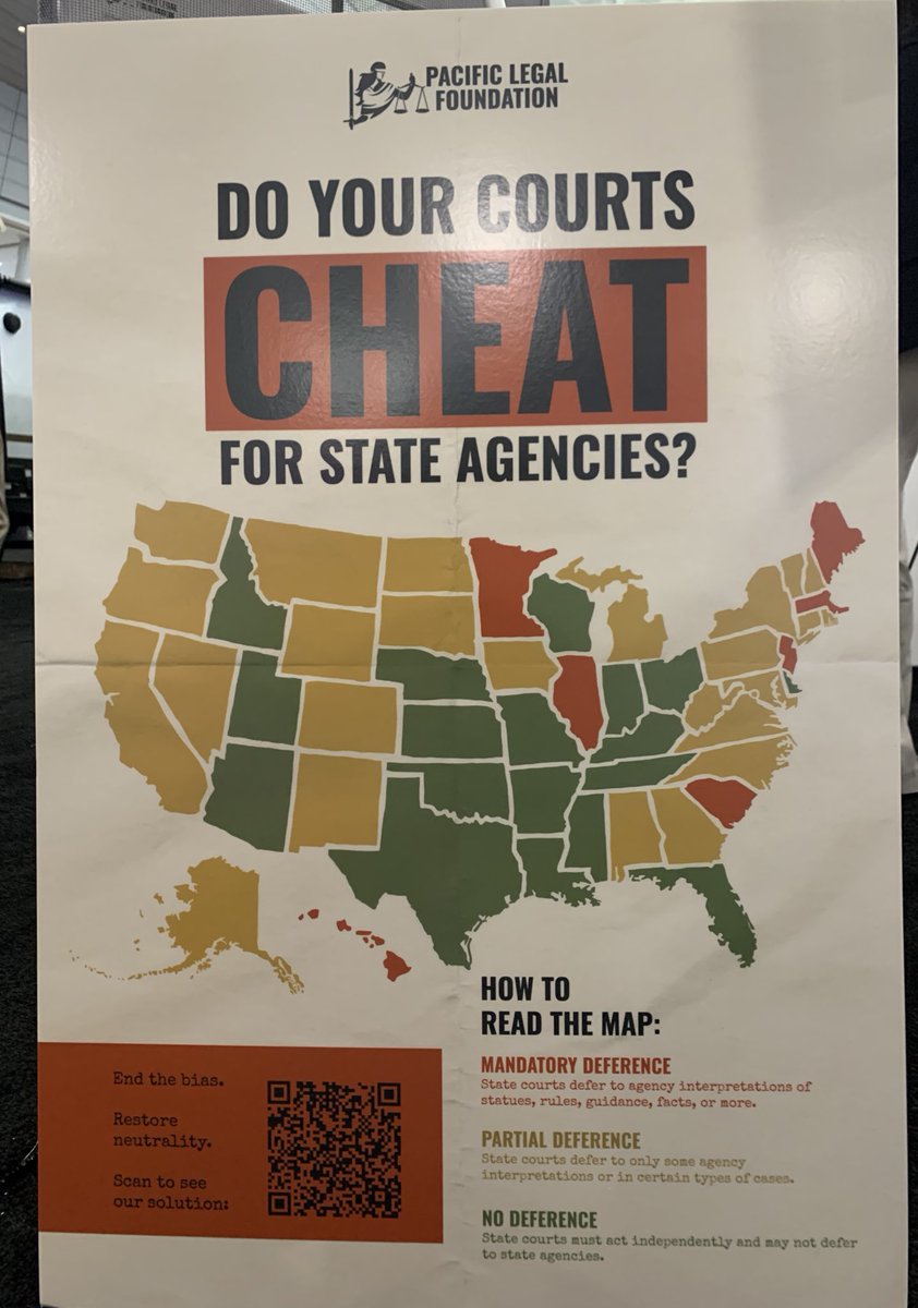 South Carolina is one of only 6 states with mandatory deference - alongside blue states like New Jersey and Illinois. Our court system should act independently for the people, not as a rubber stamp for state agencies. 

The Small Business Regulatory Freedom Act (H. 3021) would