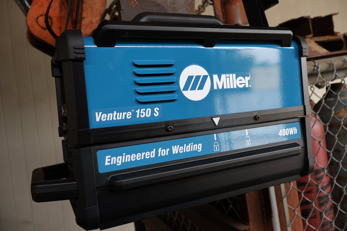 The latest drop from Miller? The Battery-Powered Venture! bakersgas.com/products/mille…