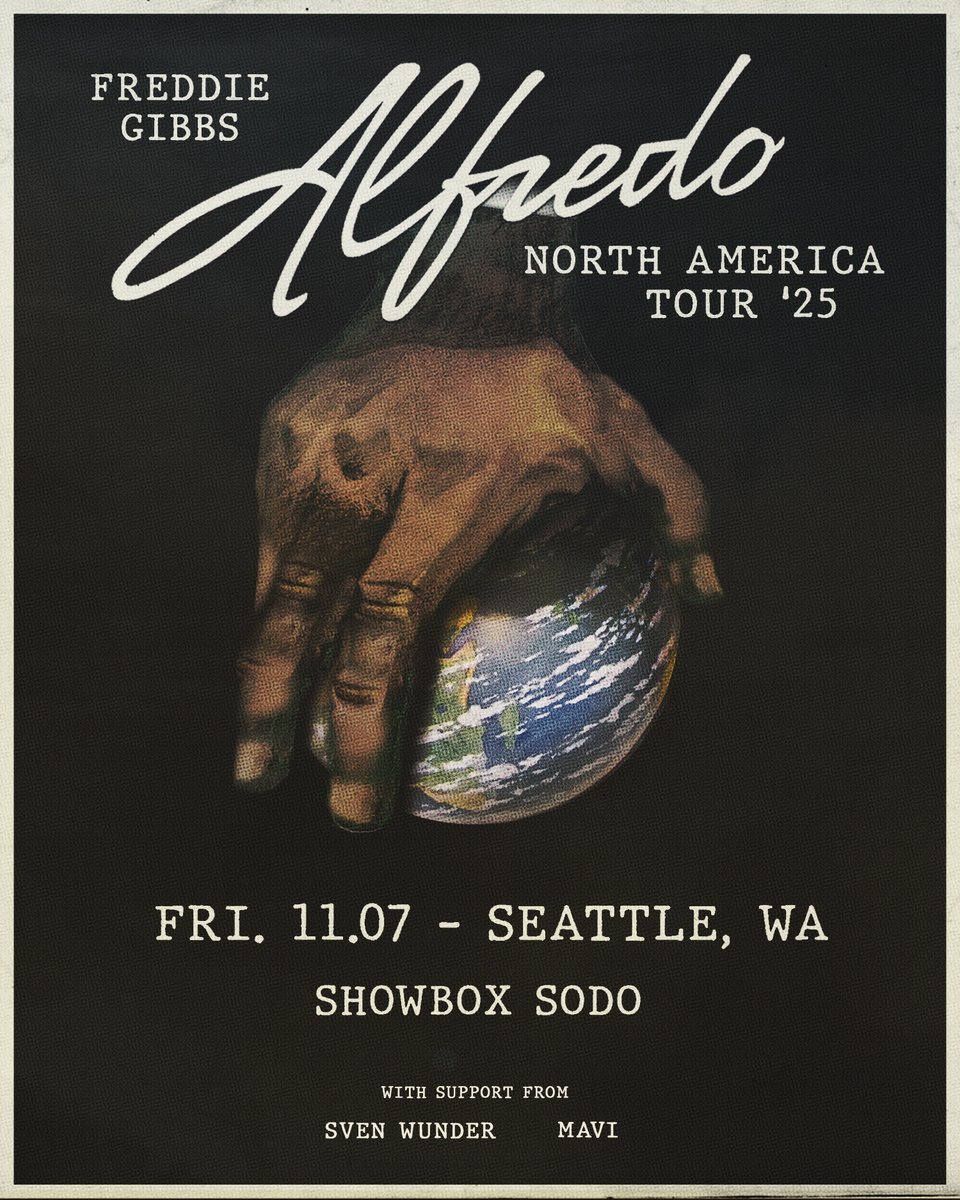 Just Announced: Freddie Gibbs is coming to Roseland Theater on November 6th and Showbox SoDo on Friday, November 7th. Tickets on sale this Friday at 10am.