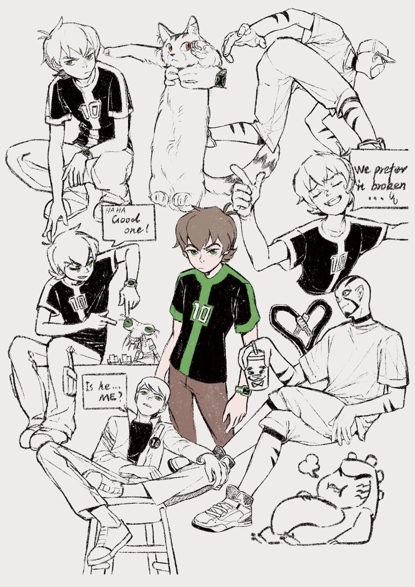对不起牢夏我果然还是喜欢画同人（悲
#Ben10