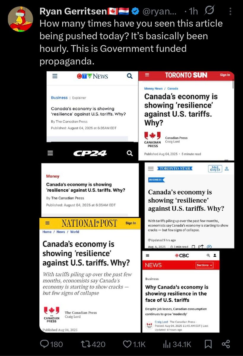 JustSayinYYC's tweet photo. @JigglyPants44 Not really when you see that its all propaganda as usual.   It's stunning that people like you just believe and post anything you see. https://t.co/l87LmXCnED