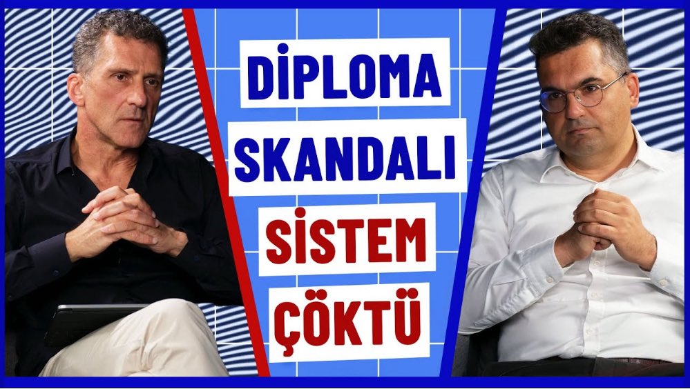 📍Sistem çöktü! Sahte diploma skandalının ekonomik sonuçları da olacak

📍Reel sektörün çaresizliği

📍Orta direği çökertmek demokrasiyi çökertmektir

<a href="/bdalgin/">Burak Dalgın</a> &amp; <a href="/omgencal/">Ömer Rıfat Gencal</a> tartıştı.

📺 youtu.be/F6IGJQmfTDA