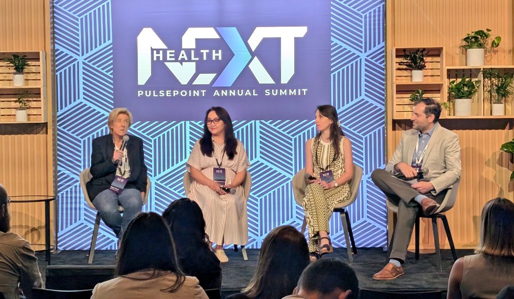 BuddyScalera's tweet image. Omnichannel insights must be used to deliver the right experience with HCPs. Data must be sorted strategically for rare disease education. With Aidai Kozubekova, Stacy Trent, Raphaëlle Rouzeau, &amp;amp; Jason Sperber at #pulsepoint conference. #PharmatechAI