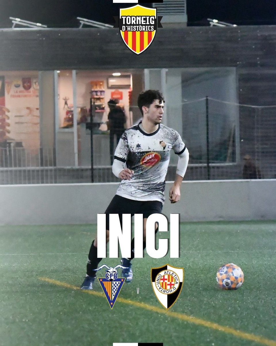 Torneig dels Històrics🏆

COMENÇA EL PARTIT

<a href="/cfbadalonasad/">CF Badalona SAD Oficial</a> 0- 0 <a href="/uahorta/">Unió Atlètica d'Horta 💯</a> 

#ForçaHorta⚪️⚫️