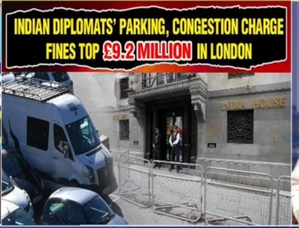 Parmod Sharma ( Journalist ) 🕉 (@news_politics24) on Twitter photo #BreakingNews 🇮🇳 Indian Embassy In London UK 🇬🇧 need to pay £££
🇮🇳 Indian Diplomats Parking, Congestion Charge Fines Top £9.2 Million Pound in London UK 🇬🇧
<a href="/AdityaRajKaul/">Aditya Raj Kaul</a> <a href="/DrSJaishankar/">Dr. S. Jaishankar</a> <a href="/KanwalSibal/">Kanwal Sibal</a> <a href="/smitaprakash/">Smita Prakash</a> <a href="/narendramodi/">Narendra Modi</a> <a href="/PMOIndia/">PMO India</a> #เป๊กผลิตโชค #BBNaij #鉄腕DASH #BBNaija #BreakingNews 🇮🇳 Indian Embassy In London UK 🇬🇧 need to pay £££
🇮🇳 Indian Diplomats Parking, Congestion Charge Fines Top £9.2 Million Pound in London UK 🇬🇧
<a href="/AdityaRajKaul/">Aditya Raj Kaul</a> <a href="/DrSJaishankar/">Dr. S. Jaishankar</a> <a href="/KanwalSibal/">Kanwal Sibal</a> <a href="/smitaprakash/">Smita Prakash</a> <a href="/narendramodi/">Narendra Modi</a> <a href="/PMOIndia/">PMO India</a> #เป๊กผลิตโชค #BBNaij #鉄腕DASH #BBNaija