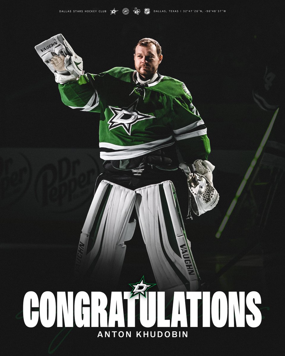 DallasStars's tweet photo. An undeniable legend of our franchise and the game. Congratulations on your retirement, Dobby 💚 https://t.co/iWTAi0TfbW