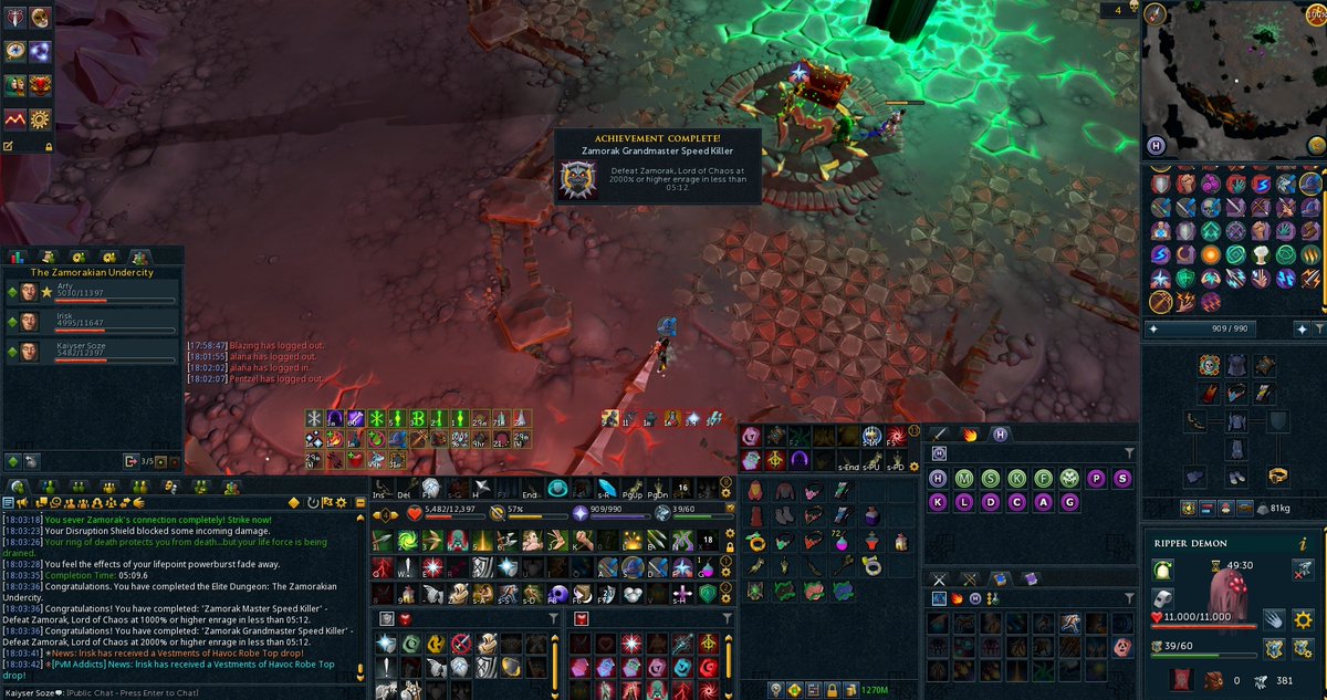 Got a kill on day of release :) Was quite the grind. Came in 3rd place but had a chance to snipe 1st. Maybe next time. Team was Raw Dhiren Ayumu and Kat and I. <a href="/washly_rs/">Jay</a> <a href="/king_wbj/">kingwbj</a> <a href="/Hey_its_Hero1/">Hero1</a> <a href="/JoewiRs/">Joey</a>