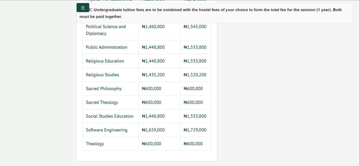 FuckVuna's tweet photo. @DrTunjiAlausa The disrespect is staggering. Not only did @Veritas_Uni_ confirm the outrageous N600k hike, but they're still charging us a separate N120k in dues. We demand a full, itemized breakdown of what these fees are for. Our parents are not ATMs. This is criminal. https://t.co/1ls1C2lqlB