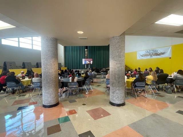 <a href="/KCPS_Rogers/">KCPS Rogers</a> enjoying Principal Kafele and his words of wisdom during the <a href="/kcpublicschools/">KCPS</a>  keynote speaker event.