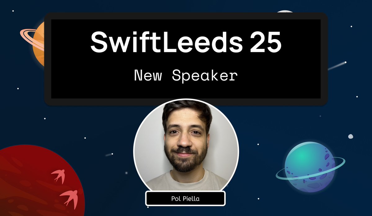 SwiftLeeds (@swift_leeds) on Twitter photo π₯ NEW SPEAKER π₯
We're super excited to confirm <a href="/polpielladev/">Pol Piella</a> as our next confirmed speaker.
Pol is an iOS Developer and Content Creator from Spain, and the maker of popular apps such as Helm for App Store Connect, NowPlaying, QReate, and Fosi.
Pol also curates the iOS CI π₯ NEW SPEAKER π₯
We're super excited to confirm <a href="/polpielladev/">Pol Piella</a> as our next confirmed speaker.
Pol is an iOS Developer and Content Creator from Spain, and the maker of popular apps such as Helm for App Store Connect, NowPlaying, QReate, and Fosi.
Pol also curates the iOS CI
