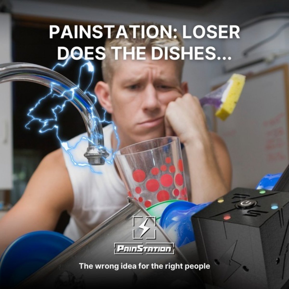 hyperstarter's tweet image. Take your parties to the next level, 2-8 players electric shock party game, free game catalog &amp;amp; open source  - Overfunded on Kickstarter, PainStation offers epic party game nights!  #familygathering #gathering #outbound #teambuilding  #employeegathering kickstarter.com/projects/pain-…