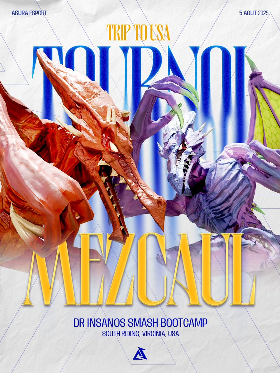 Asura Esport (@asura_corp) on Twitter photo Début du trip américain 🇺🇸
Retrouvez Mezcaul pour le Dr Insanos Smash Bootcamp dès ce soir
On commence en douceur et ça va monter crescendo 🥴
🎨<a href="/NeorelSsbu/">ASK • ASU | Neorel</a> Début du trip américain 🇺🇸
Retrouvez Mezcaul pour le Dr Insanos Smash Bootcamp dès ce soir
On commence en douceur et ça va monter crescendo 🥴
🎨<a href="/NeorelSsbu/">ASK • ASU | Neorel</a>