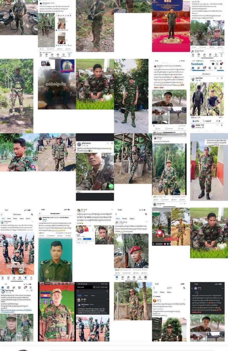 abbylong2803's tweet photo. @CambodiaTrend Can anyone in this group give out some information is this real? If any soldier in this photo has been returned so far. https://t.co/xlVuapUIZJ