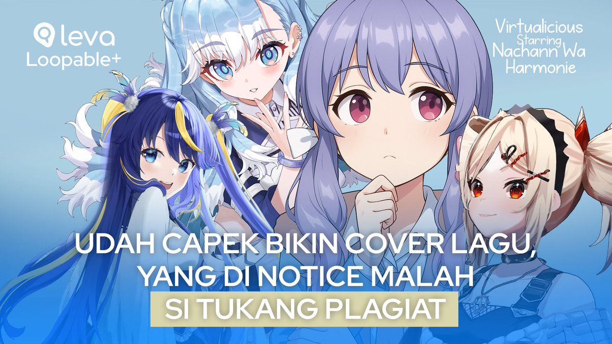 levaindonesia's tweet image. Kebayang capeknya bikin Cover Lagu, pakai effort, pakai duit, tapi yang dinotice malah si tukang maling audio kita?!

Tayang perdana, Virtualicious Starring Nachann Wa Harmonie malam ini di channel Youtube Leva!

youtube.com/watch?v=o9mwdI…