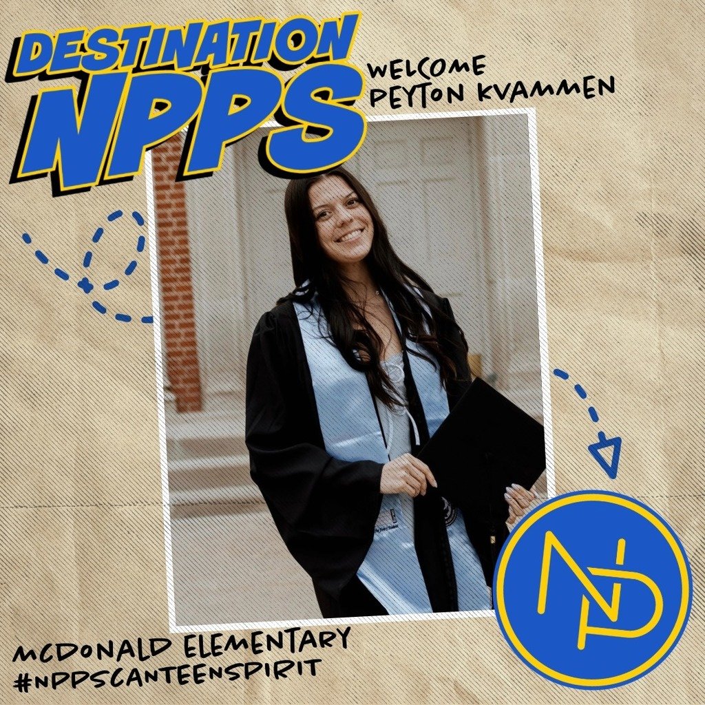 We are excited to welcome Peyton Kvammen to our team! #NPPSCanteenSpirit