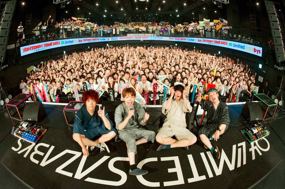 「YON TOWN tour 2025 ～真夏の納涼GIG～」大阪公演が終演したぞい！

残りは8日（金）の豊洲PITじゃっ！

ツアーファイナルもよろしく頼むのう！