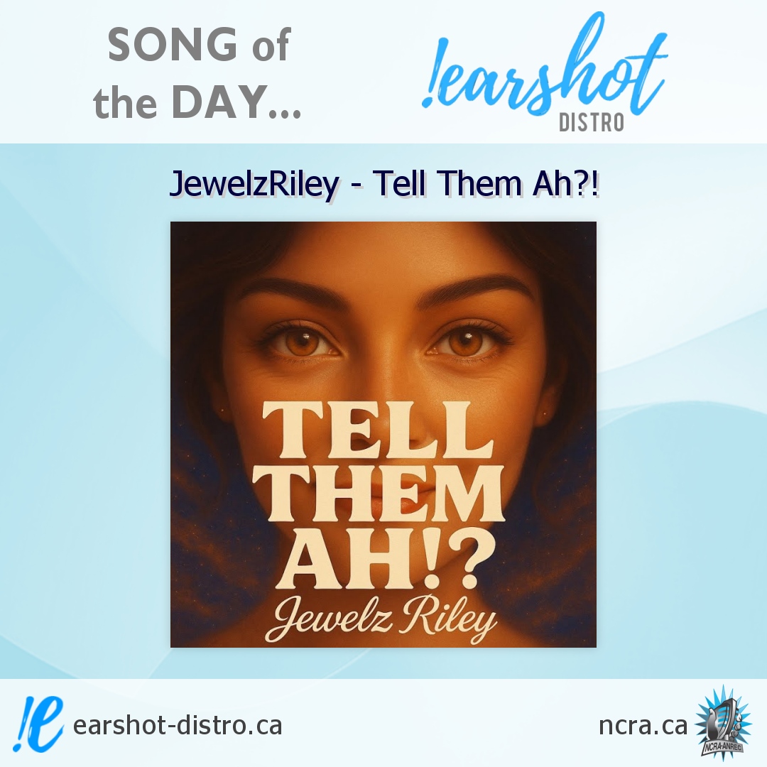 !earshot Distro (@earshotdistro) on Twitter photo Our #EarshotSongOfTheDay is 'Tell Them Ah?!' by <a href="/jewelzriley1/">JewelzRiley</a>. A soul raising pop track - an homage to a timeless love with an equally timeless feel, from this #Kitchener band.
More: linktr.ee/walker75
#earshotdistro #musicdistro Our #EarshotSongOfTheDay is 'Tell Them Ah?!' by <a href="/jewelzriley1/">JewelzRiley</a>. A soul raising pop track - an homage to a timeless love with an equally timeless feel, from this #Kitchener band.
More: linktr.ee/walker75
#earshotdistro #musicdistro