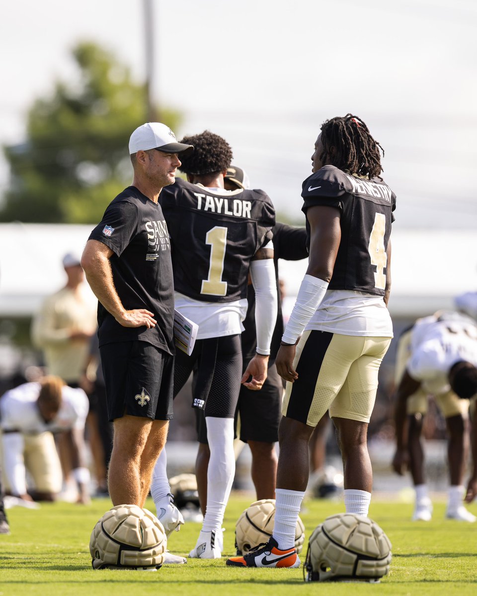 Good morning from #Saints Camp 🌞