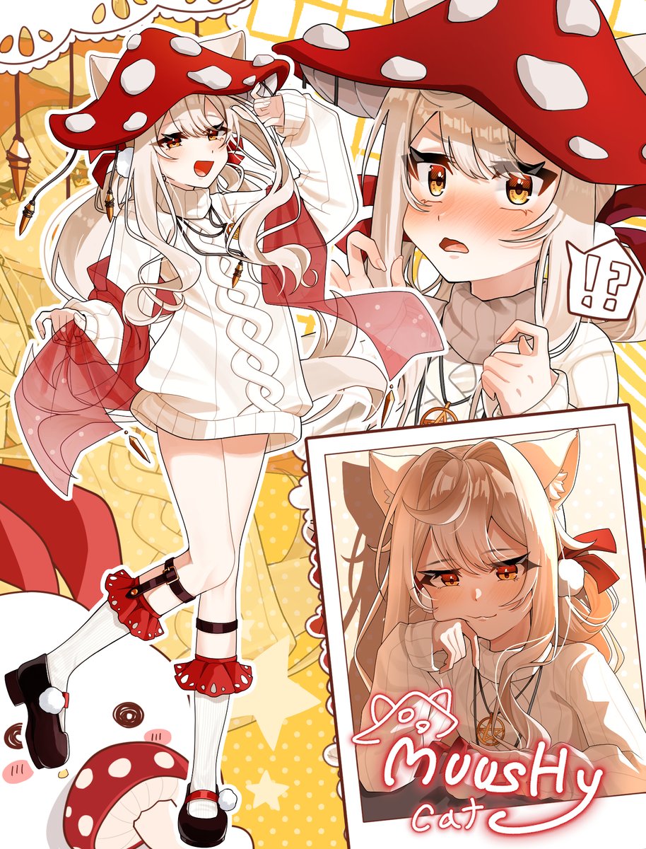 MuushyCat ☕🍄 Mushroom Vtuber 🍄☕ tweet media
