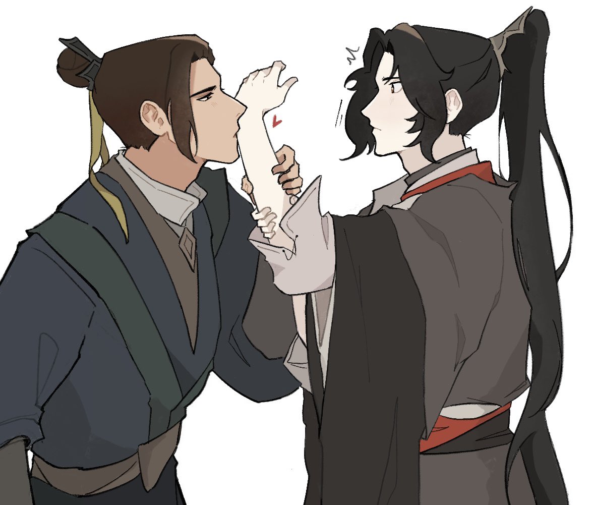 “A kiss towards a lingering sensation

#fengqing strikes me again