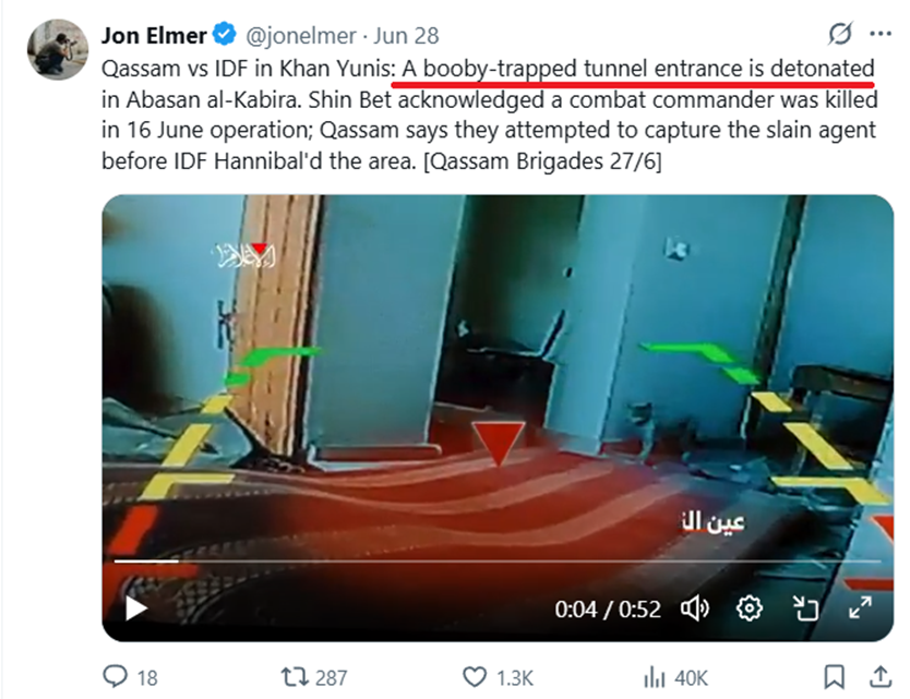 Aizenberg (@aizenberg55) on Twitter photo ๐งตHamas films its own war crimesโ booby-trapping tunnel shafts in residential homes, fighting in civilian clothes, firing rockets at Israeli towns. Then people like <a href="/piersmorgan/">Piers Morgan</a> wonder why many areas of Gaza are destroyed. Hamas shows us why. Journalists ignore it. Examples: 1/ ๐งตHamas films its own war crimesโ booby-trapping tunnel shafts in residential homes, fighting in civilian clothes, firing rockets at Israeli towns. Then people like <a href="/piersmorgan/">Piers Morgan</a> wonder why many areas of Gaza are destroyed. Hamas shows us why. Journalists ignore it. Examples: 1/
