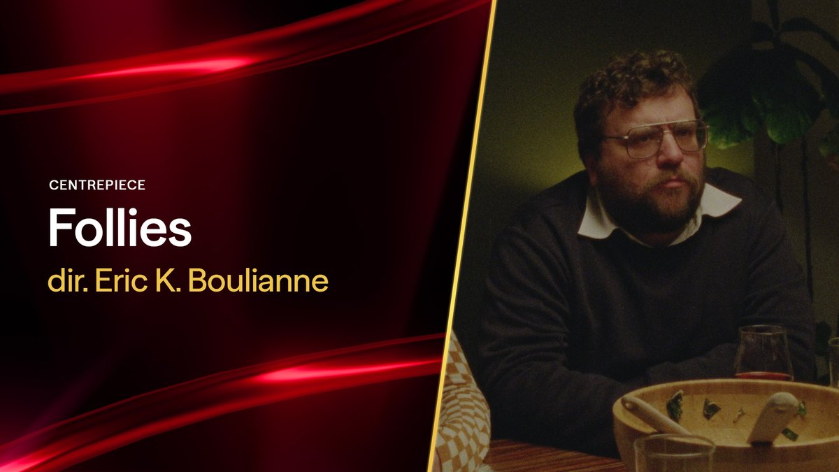 #TIFF50 North American Premiere:

🖤 FOLLIES
dir. Eric K. Boulianne