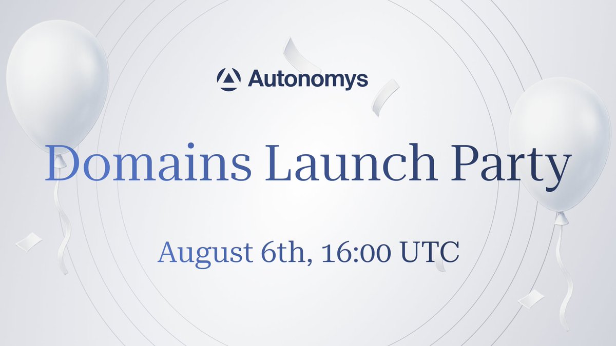 CEmeka72738's tweet photo. You can probably skip this.
Unless you're interested in the biggest evolution for decentralized AI infrastructure happening TOMORROW.

This isn't just an update; it's a turning point for @AutonomysNet.
Here's why you can't miss it 👇 https://t.co/0qaBuqswPw