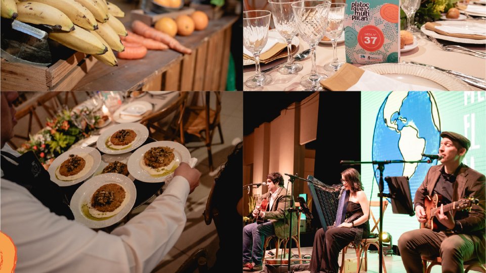 🇵🇾 Con cada plato de la Cena Anual, llevamos alimentos a más de 37.600 personas.

 ¿Te sumás a esta causa ? 💛

📅 Miércoles 10 de septiembre
 🕗 20:00 h
 📍 Talleyrand Costanera

📲 Reservá tu mesa:
 wa.me/595974774615
 📧 alianzas@bancodealimentos.org.py