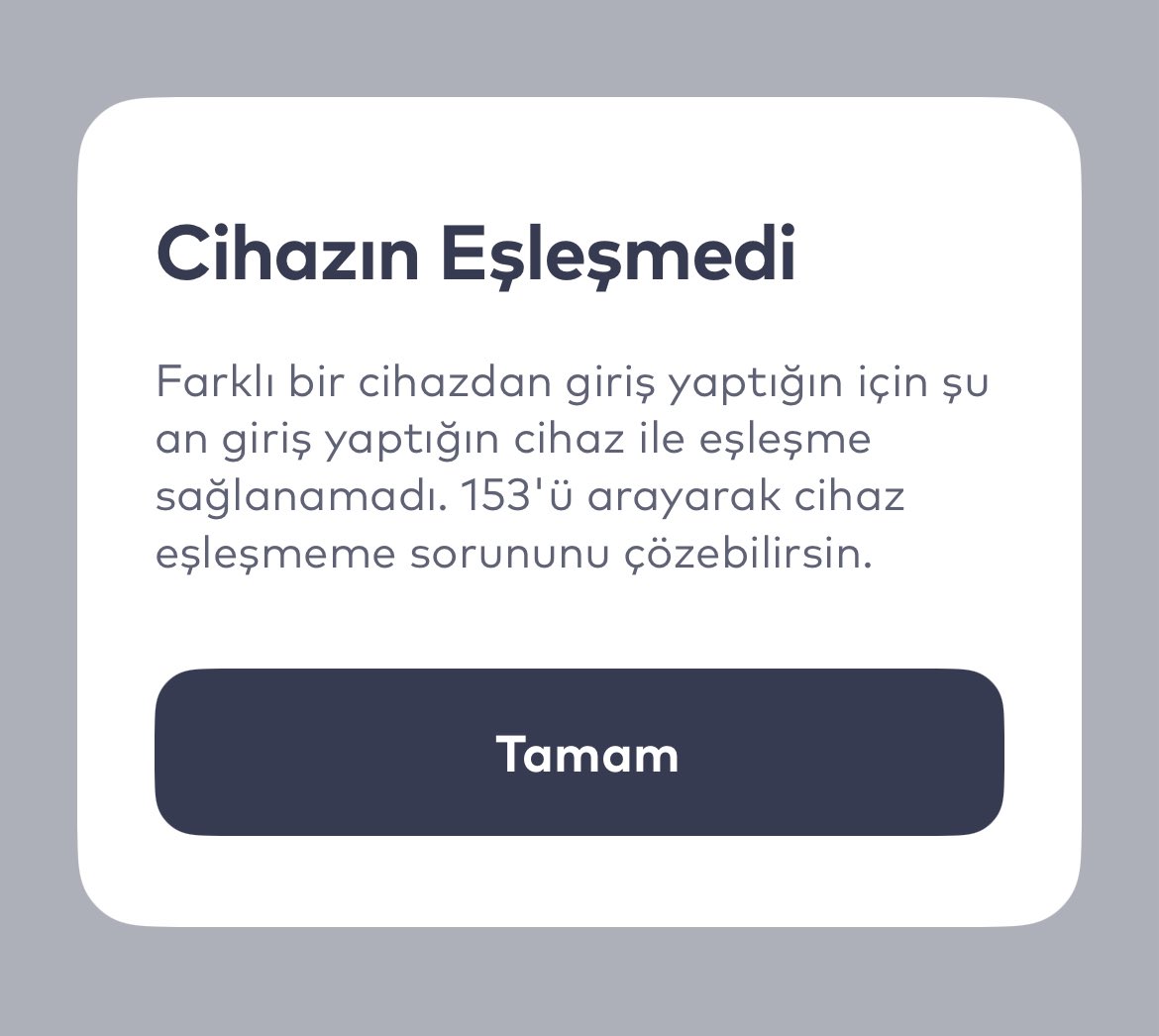 Istanbulkartıma bakiye yükleyeceğim; alışveriş yapacağım. Cihaz eşleştirmesinde sorun olduğu için uygulama, çözüm içim 153’ü arayın diyor ve karşıma Ünye Belediyesi çıkıyor. Neden? Çünkü Ordu’daymışım. Size ne kardeşim? Ayrıca tüm gün ulaşamadım. Ne olacak şimdi?<a href="/IBBcozummerkezi/">İBB Çözüm Merkezi</a>