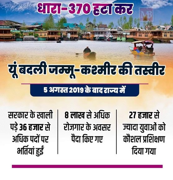 FaisalShah65028's tweet photo. Kashmir's beauty shines brighter post -Article 370! Over 2.36 crore tourists in 2024 signal peace & prosperty . #BadaltaKashmir
#Article370
#NewJammuKashmir
#6YearsOfProsperity
#Uttarakhand
#SistersOfDevabhau
#MahaCMForWomen https://t.co/8tAgUqAiLA