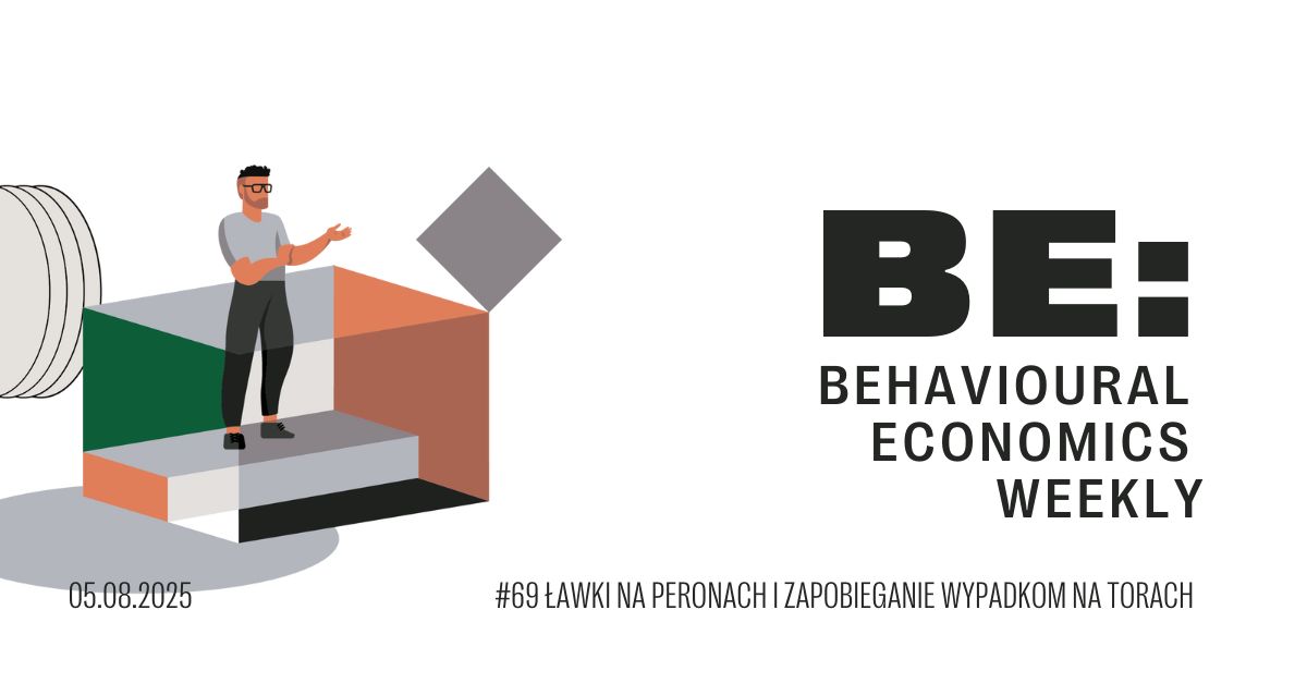 PBucki's tweet image. BE: Behavioural Economics Masterclass
🚊 221 wypadków śmiertelnych rocznie w Japonii
Rozwiązanie? Obrócili ławki o 90°
Wynik: 90% mniej wypadków ⬇️
Czasami lepiej zmienić kontekst niż ludzi 🧠
#BehavioralEconomics #Nudging linkedin.com/pulse/behaviou… via @LinkedIn