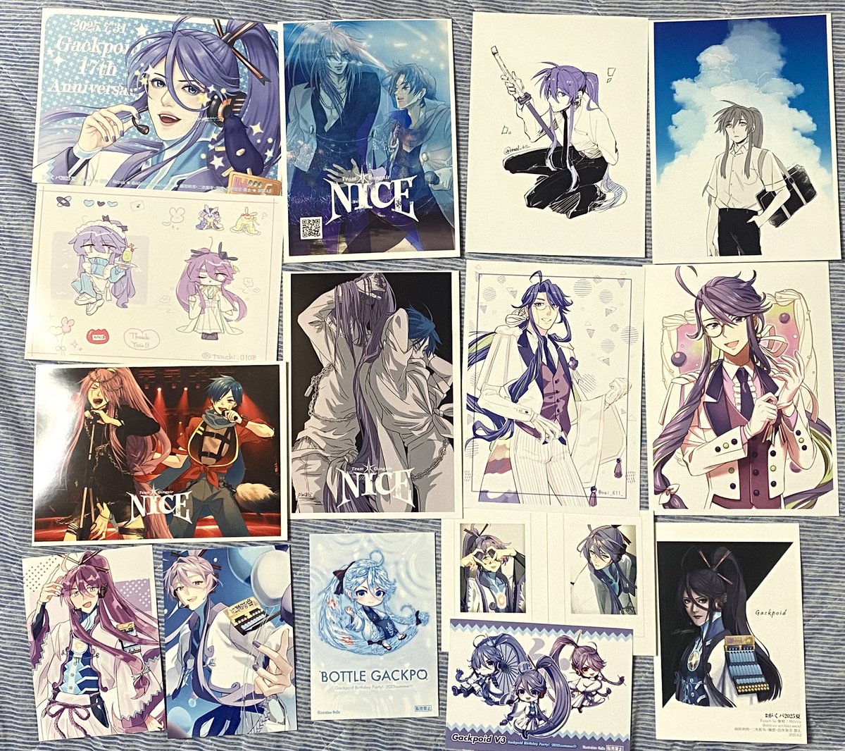 病院帰りにネップリして来ました〜ありがとうございます❣️眼福でございます☺️
#がくパ2025夏