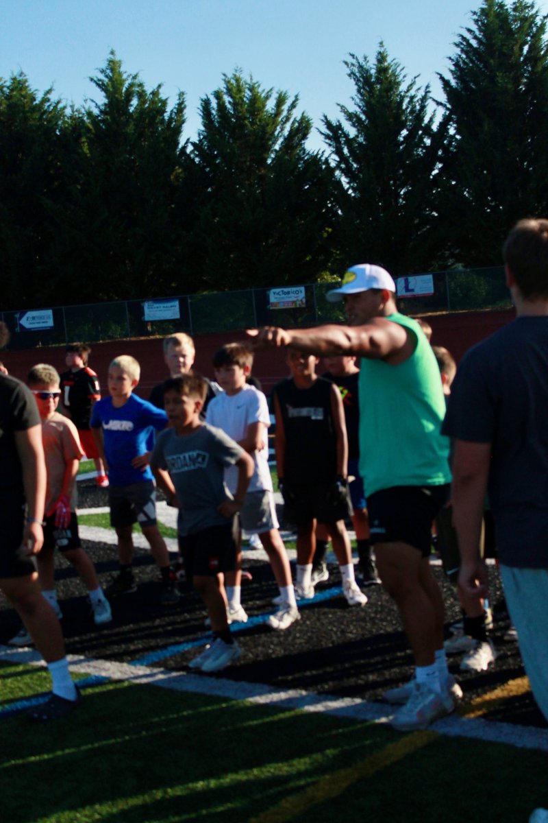 Day 1 Titan Youth Camp ✅ one of our largest camps ever! 170+ future Titans! Way to show up West Salem! Tonight 6:00-7:30 for Day 2. Go Titans!