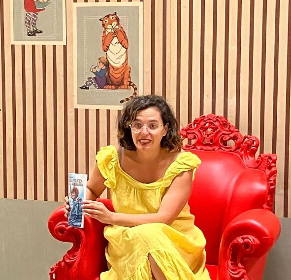 Biblioteca Central de Cantabria (@biblioteca_bcc) on Twitter photo 🥰 Hemos echado un buen rato con 'Las aventuras de Clara y el Pirata Barbagata'.
🫶🏻 Gracias <a href="/bpereira_crea/">B. Pereira | Cuentos Infantiles</a>
#tcuento #cuentacuentos 🥰 Hemos echado un buen rato con 'Las aventuras de Clara y el Pirata Barbagata'.
🫶🏻 Gracias <a href="/bpereira_crea/">B. Pereira | Cuentos Infantiles</a>
#tcuento #cuentacuentos