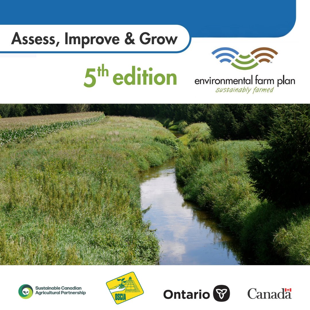 Looking to complete the new 5th edition Environmental Farm Plan (EFP) but have no time to travel? No problem… Join #EFP webinars from wherever you are: two 2-hour sessions &amp; multiple dates available. Sign up: rebrand.ly/jpkw0n1

#OntAg #EnvironmentalFarmPlan