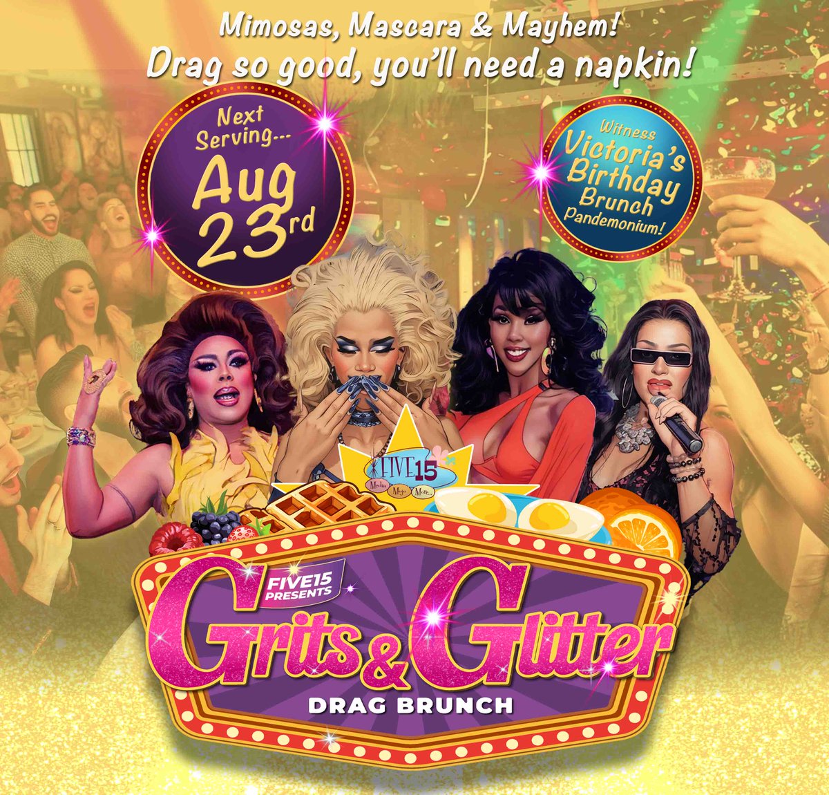 Five15royaloak's tweet image. Irene DuBois Lands at FIVE15 + Disney Trivia, Grits &amp;amp; Glitter &amp;amp; More! - mailchi.mp/five15/this-we…