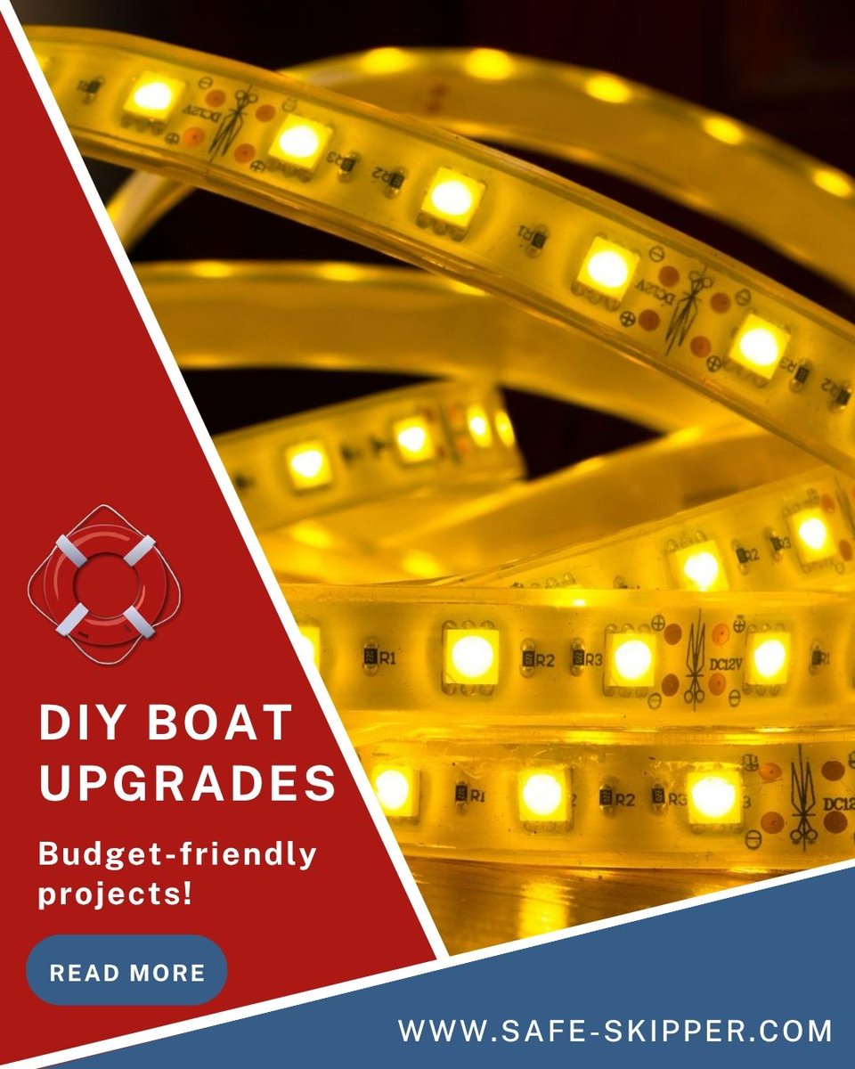 Great DIY solutions that won't break the bank! 
Is it time to?
✔ Improve your lighting 
✔ Upgrade the seating
✔ Install a bimini
✔ Add a swim platform 
✔ Upgrade navigation equipment
✔ Add a custom deck

🛟 loom.ly/7hD0vsQ

#sailing #yachting #boating #watercraft