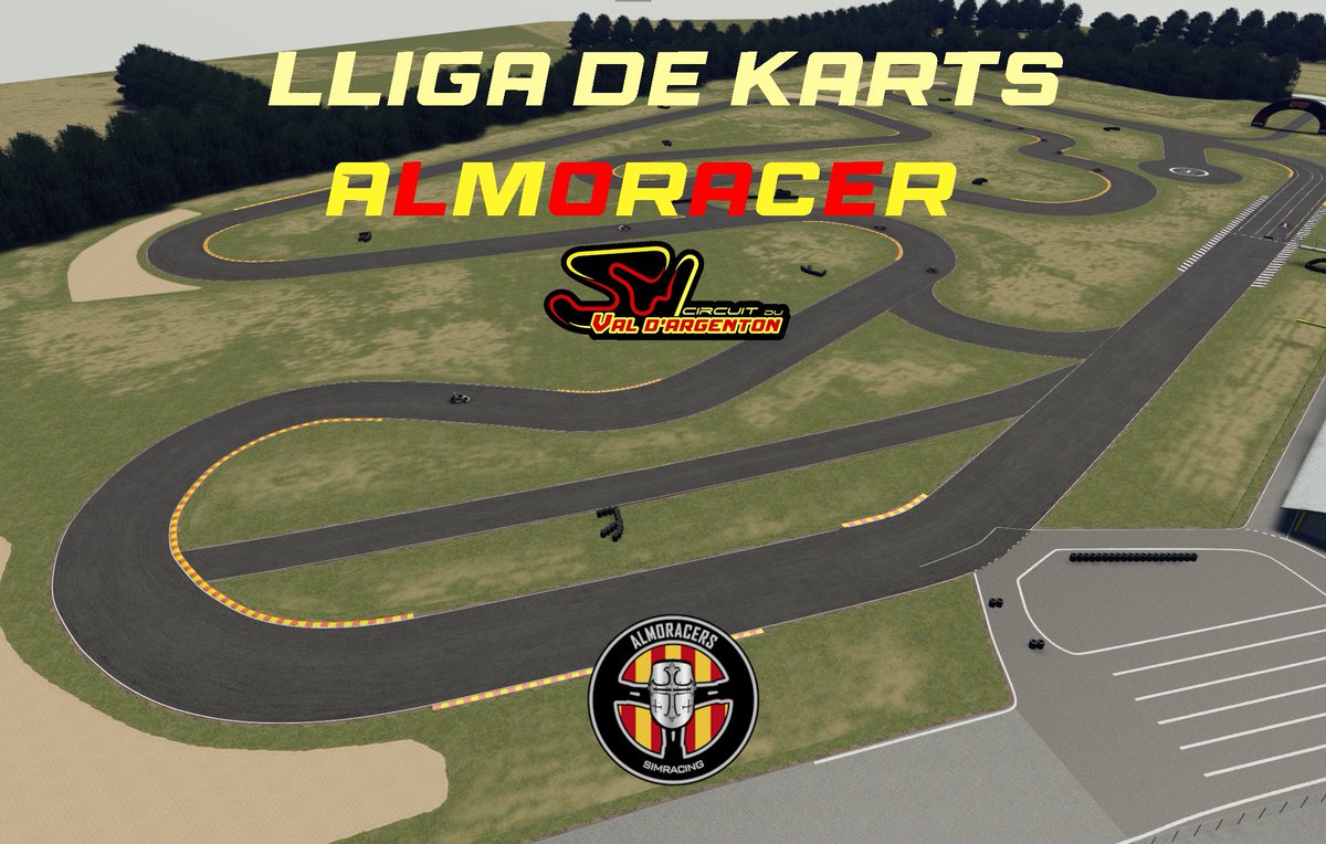 Aquesta nit a las 22h, es correrà la tercera ronda de la lliga de Karts a França!!! Us esperem a pista o al nostre Twitch en directe🏎️
#almoracers #karting #Francia  #lligakarting #simracing #competicióclean