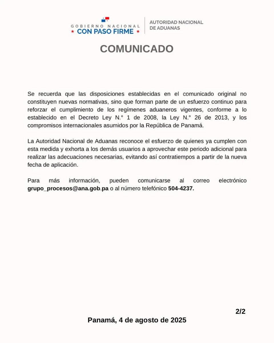 Comunicado