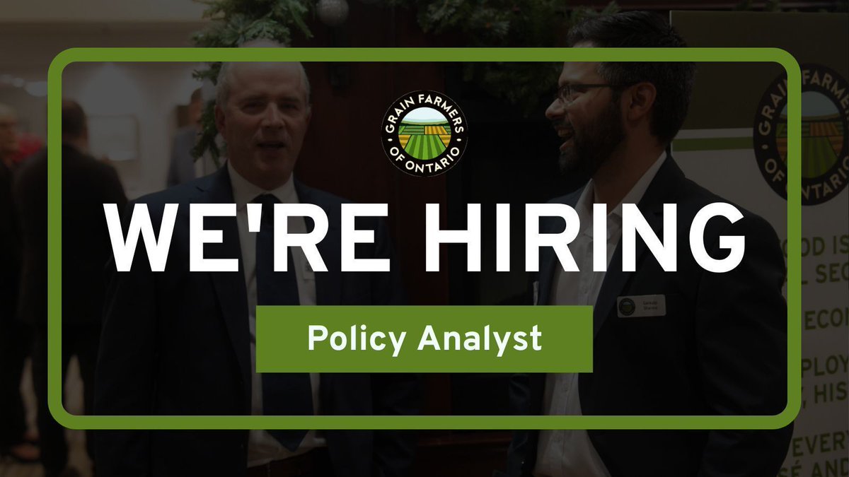 GFO is looking for an enthusiastic self-starter to join our Government Relations team as a Policy Analyst! 

If you, or someone you know, possesses a can-do attitude with a passion and strong understanding of Canadian and provincial politics, we invite you to apply. 

Learn more