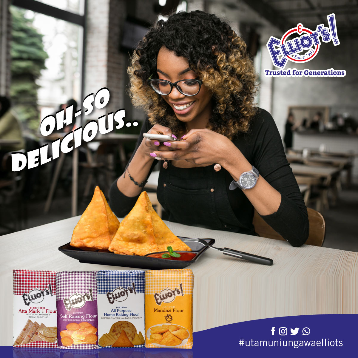 Get ready to elevate your snack game with every crispy, golden, and oh-so delicious bite of our mouth-watering #elliotsflour samosas! 🍴👌
#elliotsflourselfraising
#elliotsflourallpurpose
#elliotsmandazi
#attamark1
#cupcakes
#chapati
#cakeday📷
#mandazi
#samosa
#GOAT
#madeinkenya