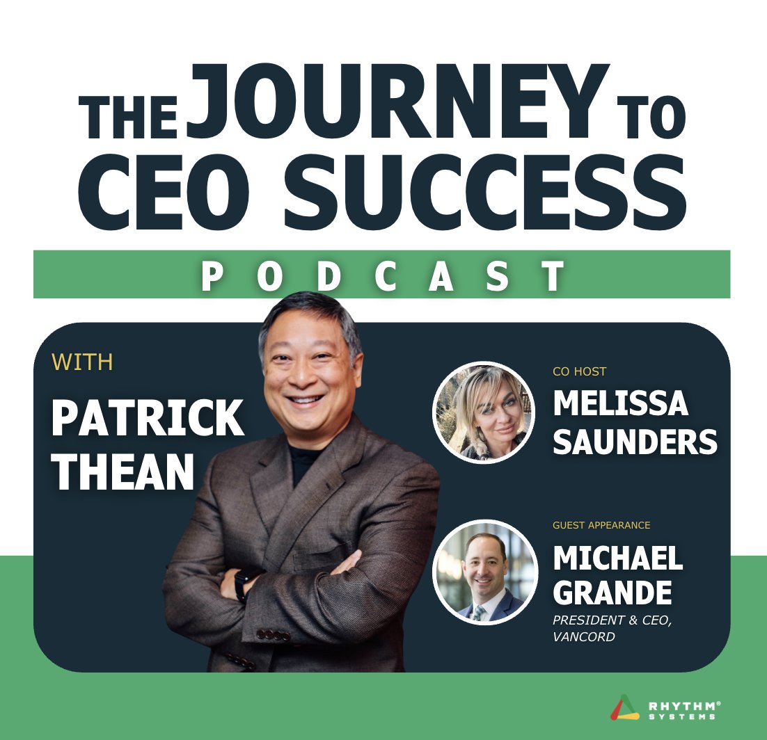 VancordSecurity (@vancordsecurity) on Twitter photo What does lasting leadership look like? Vancord CEO Michael Grande joins <a href="/PatrickThean/">Patrick Thean</a> on The Journey to #CEO Success to discuss leading through uncertainty, career transitions, and listening to employees to grow. Now live on Spotify: hubs.ly/Q03Bkytq0 What does lasting leadership look like? Vancord CEO Michael Grande joins <a href="/PatrickThean/">Patrick Thean</a> on The Journey to #CEO Success to discuss leading through uncertainty, career transitions, and listening to employees to grow. Now live on Spotify: hubs.ly/Q03Bkytq0
