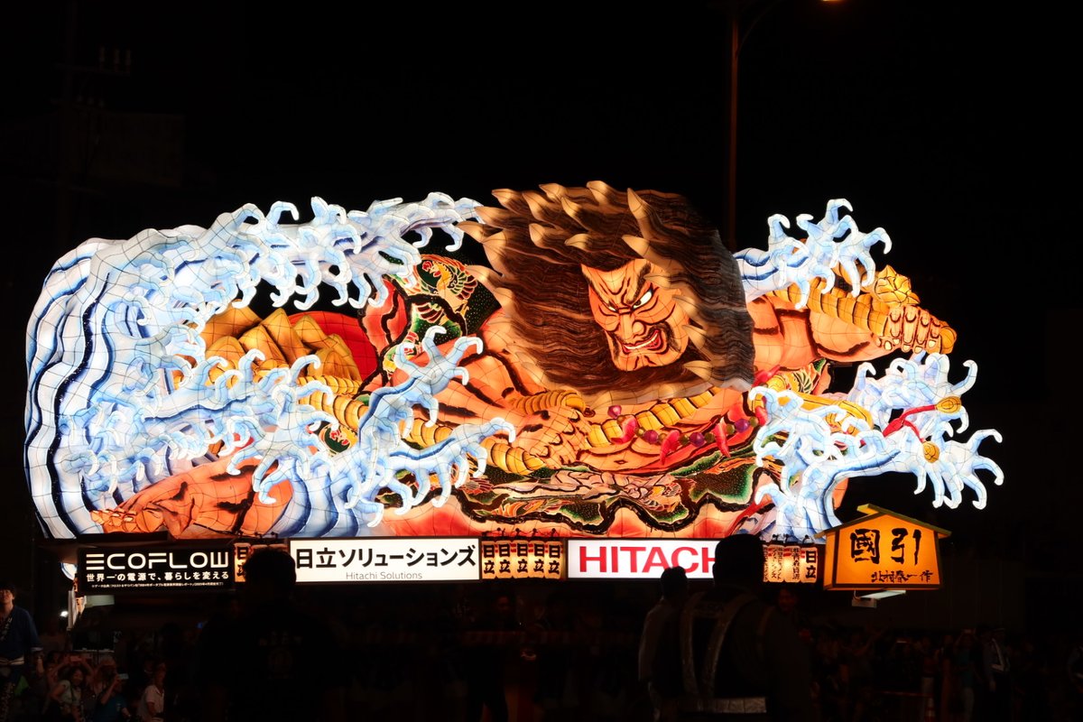 marimtim610's tweet image. もうねぶたは芸術として完成されてしまったと思う。ねぶた師さんたちが魂削って作ったものに、優劣もなにも無く、もはや好みの問題では？と思ってしまうなど…
(この時期青森市民はみんなあーだこーだ思います🥲)